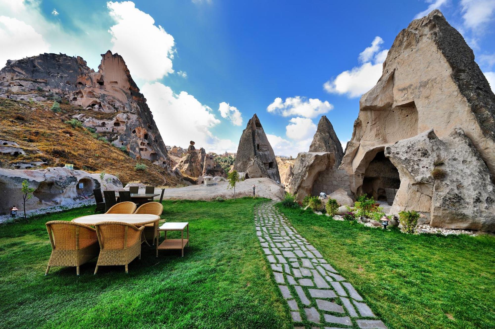 Anatelein Cave Hotel Üçhisar Kültér fotó
